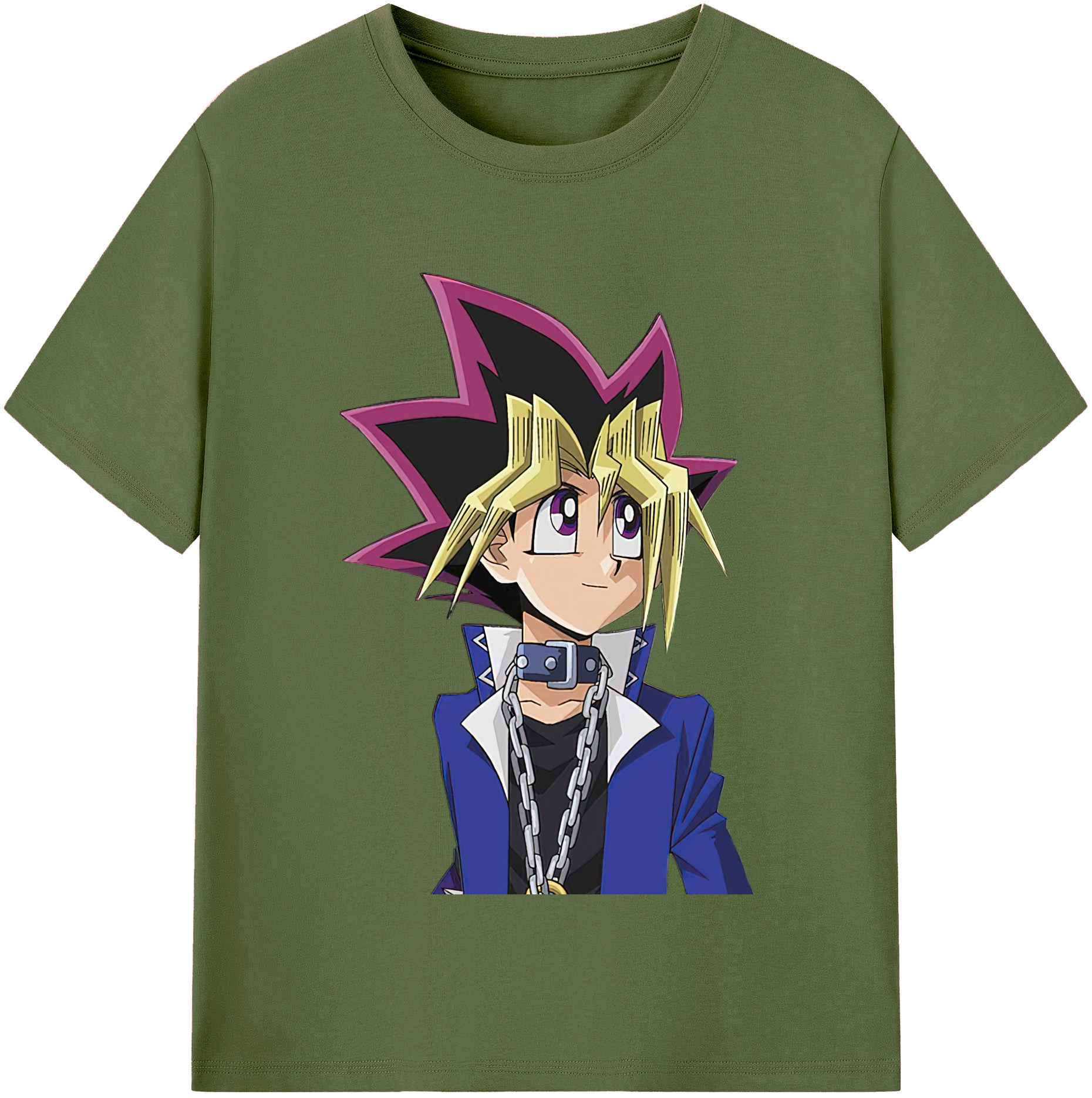 （画像用） 遊☆戯☆王 Yu-Gi-Oh! 綿100％半袖Tシャツ（フロントプリント）